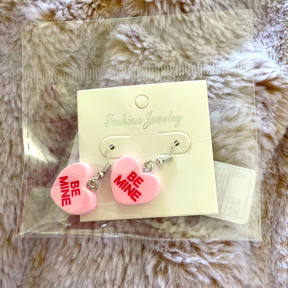 Be mine valentine earrings